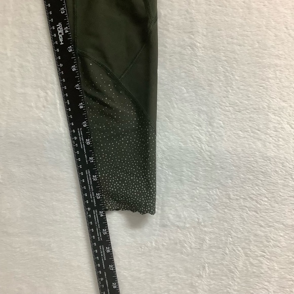 Lululemon Tight Stuff Tight II *25" Leggings Dark Olive Green Size 4 - Picture 10 of 12